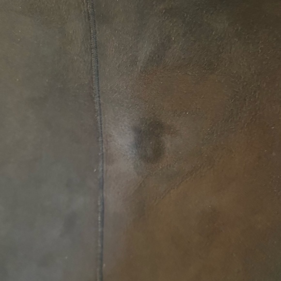 Tory Burch / Bergdorf Goodman Chocolate Brown Suede Shearling Jacket XS - Picture 6 of 9